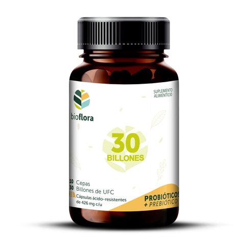 Bioflora +30 Probióticos + Probióticos (35 cápsulas)